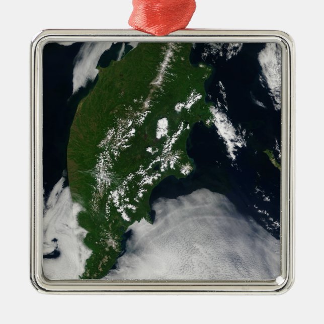 RussiaÃ¯Â¿Â½s Kamchatka Peninsula Metal Ornament (Front)