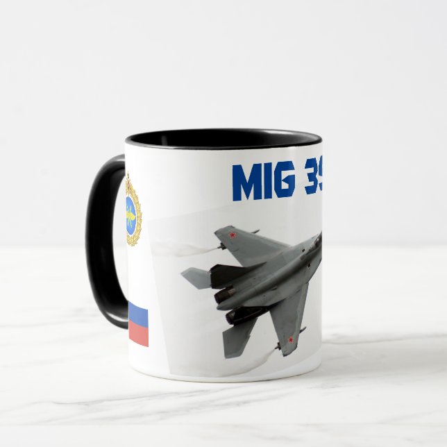 Russian Air Force Mig 35 Collectible Mug (Front Left)