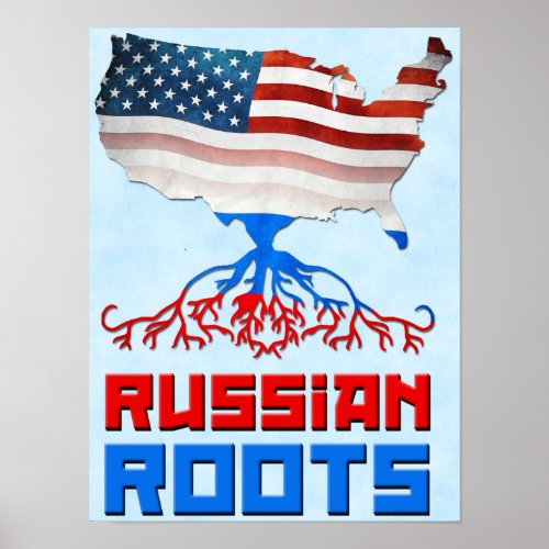 Russian American Roots  Poster