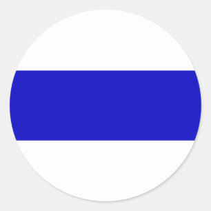 russian anti war flag ukraine invasion solidarity classic round sticker