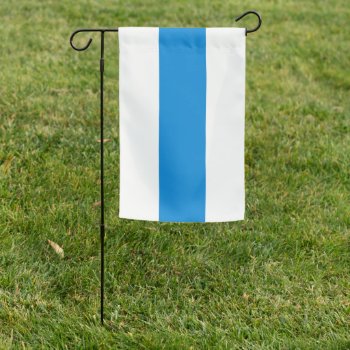 Russian Anti-war Protest Garden Flag White   Blue by CirqueDePolitique at Zazzle