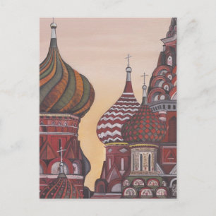 Russian Architecture Postcard