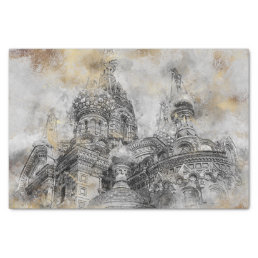 Russian Architecture | St Petersburg Decoupage Tissue Paper