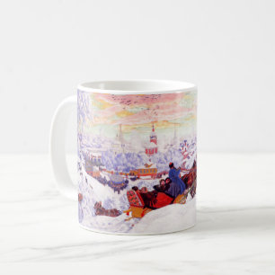 Russian Art Christmas Gift Mugs