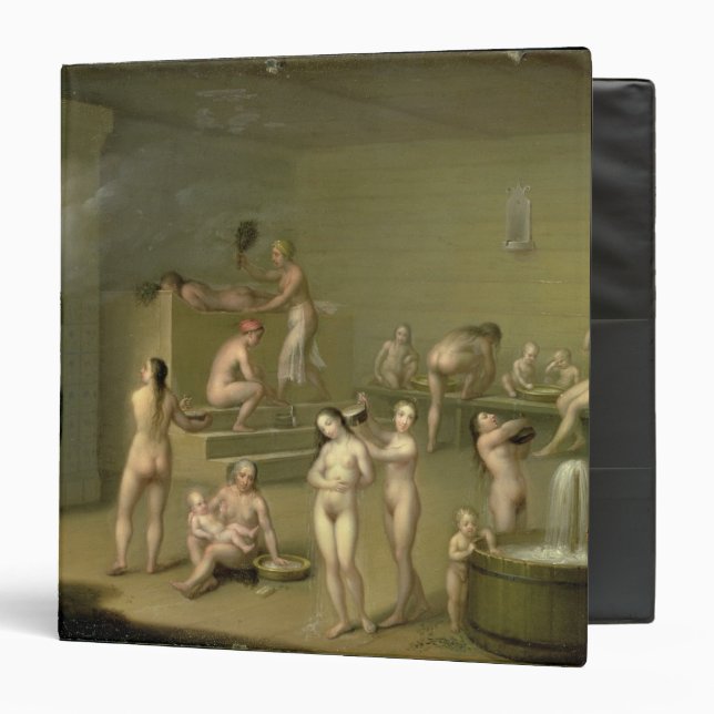 Russian Bath, 1825 Binder (Front/Inside)