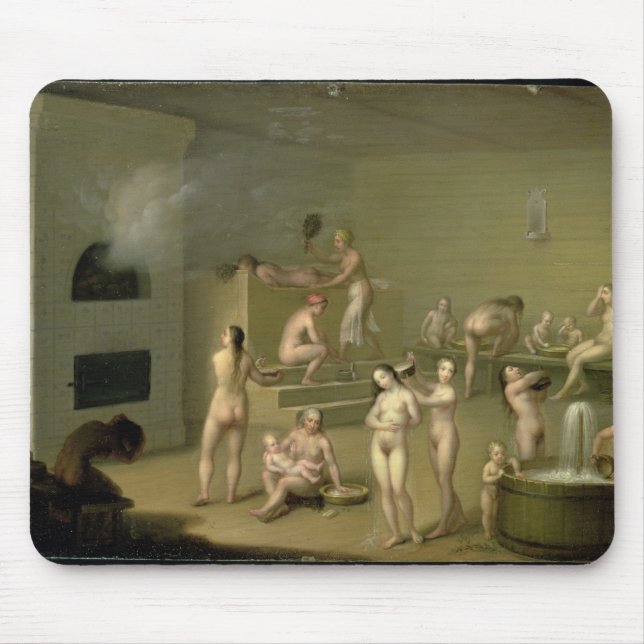 Russian Bath, 1825 Mouse Pad (Front)