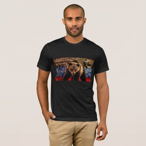 Russian Bear T_Shirt