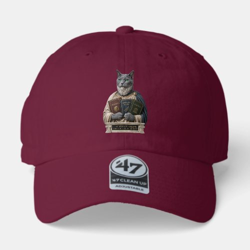 Russian Blue Aristotle Cat 47 Brand Hat