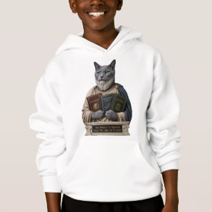 Russian Blue Aristotle Cat Hoodie