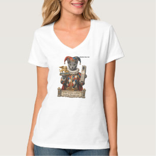 Russian Blue Arlequin Cat T-Shirt