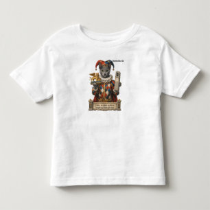Russian Blue Arlequin Cat Toddler T-shirt