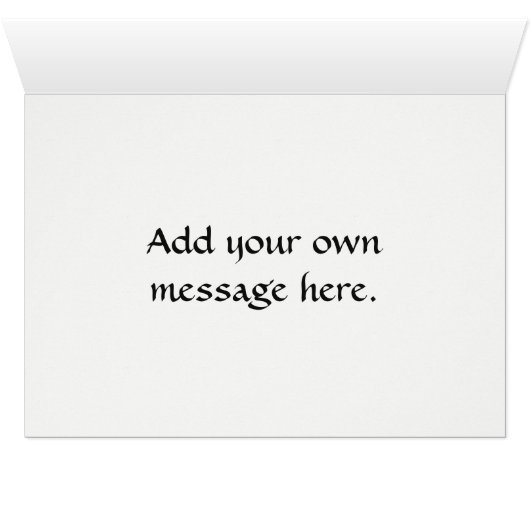 Russian Blue, Cat Card. (Inside Horizontal (Bottom))