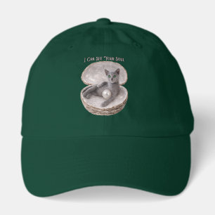 Russian Blue Cat - I Can See Your Soul Hat