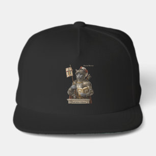 Russian Blue Conquistador Cat – Honor & Legacy Snap Back Hat