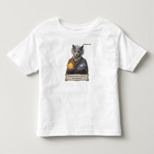 Russian Blue Einstein Cat - Imagination Toddler T-shirt