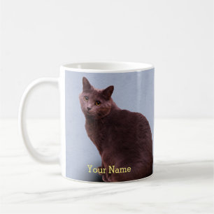 Russian Blue Kitty Cat Coffee Mug
