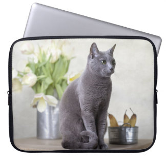 Russian Blue Laptop Sleeve