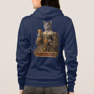 Russian Blue Lucrezia de Médici Cat Hoodie