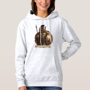 Russian Blue Spartan Cat Hoodie