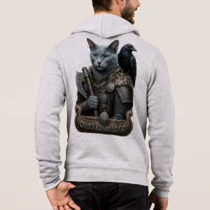 Russian Blue Veteran Odin’s Cat Hoodie