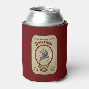 Russian Bogatyr Beer Can Cooler