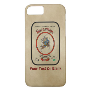 Russian Bogatyr Beer iPhone 8/7 Case