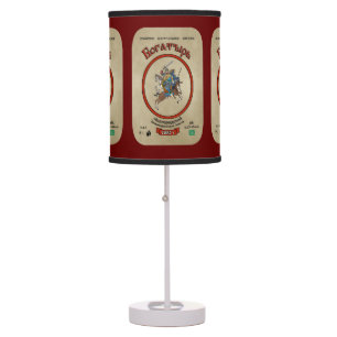 Russian Bogatyr Beer Table Lamp