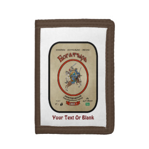 Russian Bogatyr Beer Tri-fold Wallet
