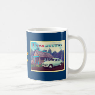 Russian Car And Dacha Coffee Mug