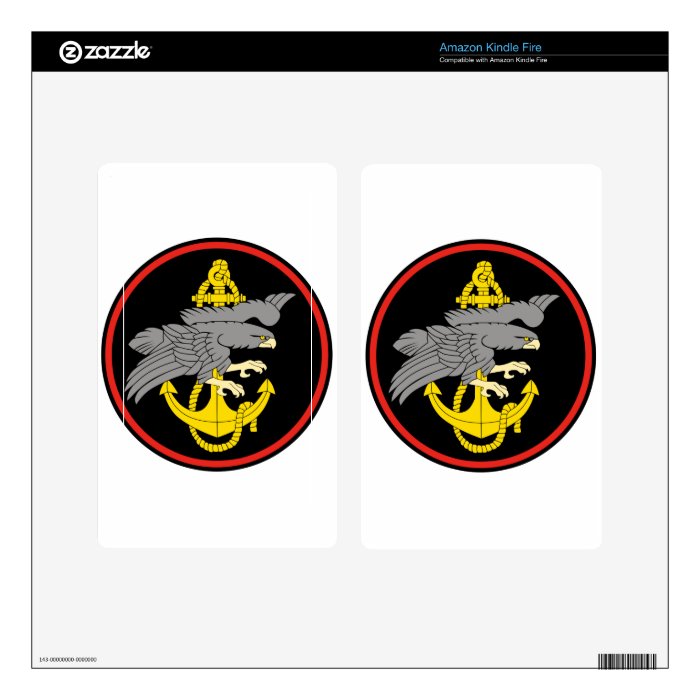 Russian Caspian Flotilla Coastal Troops Decal For Kindle Fire