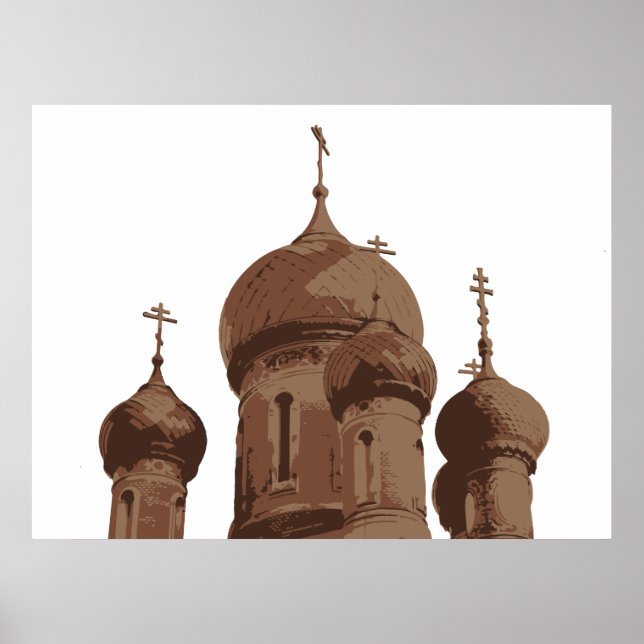 Russian Church Poster (Front)