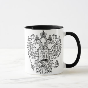 Russian Coat of Arms of The Russian Federation Mug