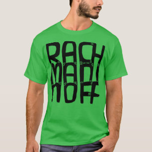 Russian Composer Sergei Rachmaninoff T-Shirt