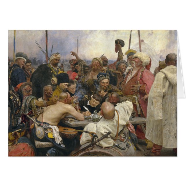 Russian Cossacks Art Card (Front Horizontal)