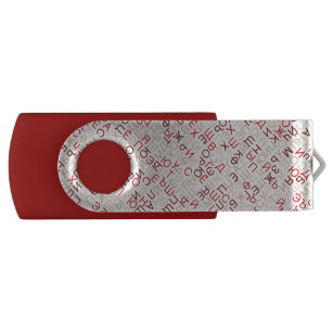 Russian cyrillic script USB flash drive
