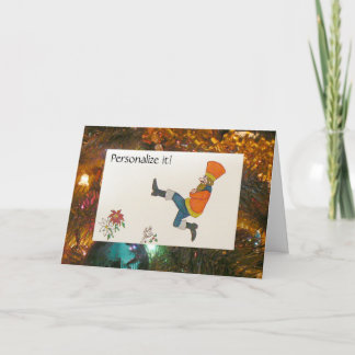 Russian Dancer Holiday Card