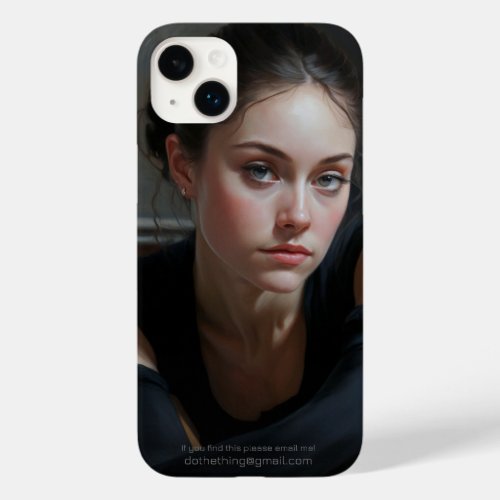 Russian Dancer Woman Portrait Oil Painting Case_Mate iPhone 14 Plus Case