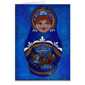Russian doll cards