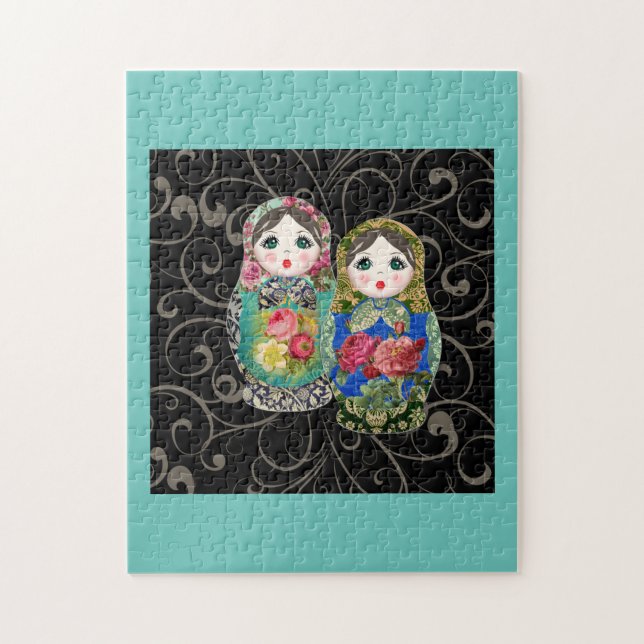 Russian Doll Jigsaw Puzzle (Vertical)