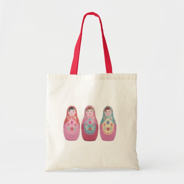russian doll tote bag (Front)