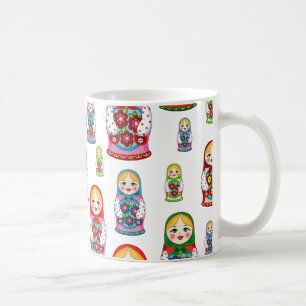 russian dolls coffee mug