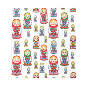 russian dolls notepad