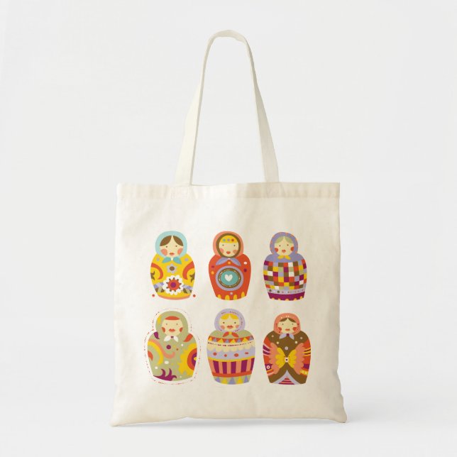 Russian Dolls Tote Bag (Front)