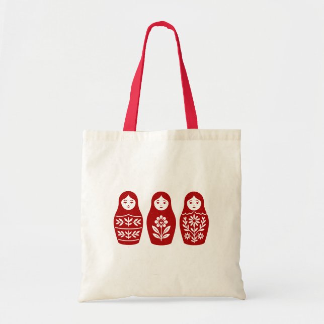 Russian Dolls Tote Bag (Front)