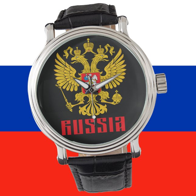 Russian Eagle Flag Russia Orthodox Imperial  Watch (Creator Uploaded)