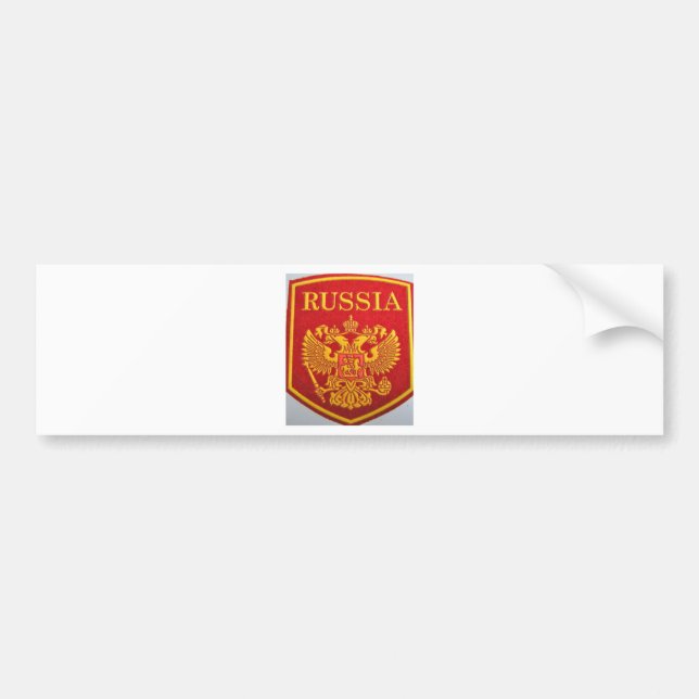russian emblem george and dragon bumper sticker (Front)