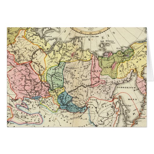 Russian Empire Ethnography Cards (Front Horizontal)