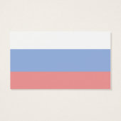 Russian Federation, Russia flag (Back)