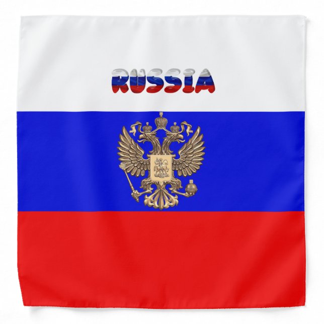 Russian flag bandana (Front)
