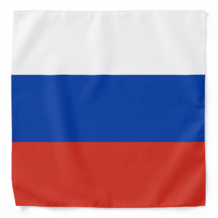 Russian Flag Bandana, patriotic Russia Bandana